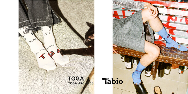 人気のTOGA × Tabioのコラボ靴下、第四弾が登場！