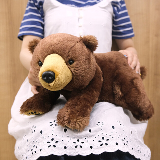 【BIG】クマの濡れたような毛並みもしっかり再現！ヒグマをモデルにした「ひざくま」が新登場！