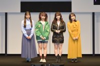 舞台「オッドタクシー 金剛石（ダイヤモンド）は傷つかない」開幕！伊藤理々杏＆佐藤璃果＆田口愛佳＆行天優莉奈　ミニライブも開催！