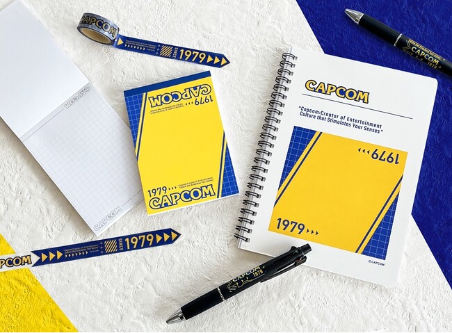 カプコン40周年を記念してCAPCOMロゴ商品が登場！