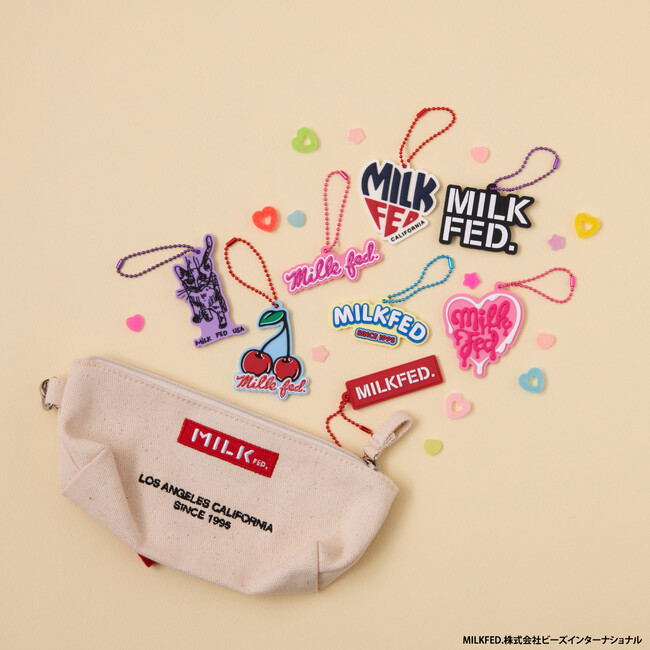 人気のアパレルブランド「MILKFED.」がガシャポン(R)になった！『MILKFED. カプセルラバーマスコット』
