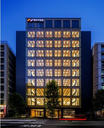 令和3年度 国土交通省サステナブル建築物等先導事業（木造先導型）木質サステナブルオフィス『野村不動産溜池山王ビル』竣工