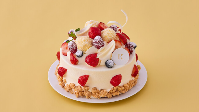 札幌の洋菓子【きのとや】なめらかな口溶けのスフレとチーズのやさしい味わいの新作デコレーション「3種ベリーのスフレチーズ」が11月限定で登場！