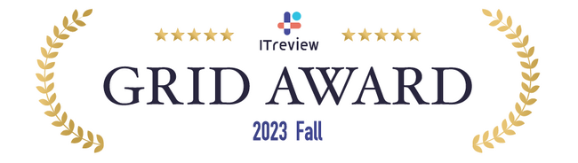 オンライン接客システム「ROOMS（ルームス）」がITreview主催「Grid Award 2023 Fall」の「オンライン商談部門」4期連続の最高満足度評価を獲得