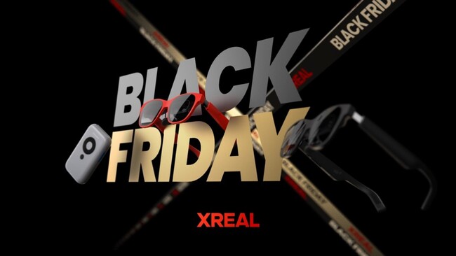 「XREALブラックフライデー」キャンペーン11/18~12/3開催決定！ XREAL AirやXREAL Adapterを特別価格で販売