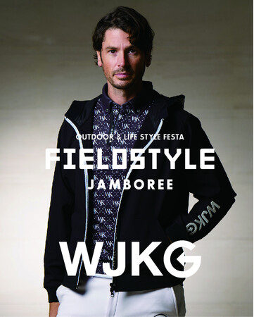 メンズファッションブランドwjkのゴルフライン【WJKG】がOUTDOOR&LIFESTYLE FESTA FIELDSTYLE JAMBOREEにて POP UP イベントを開催