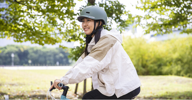 【新製品】自転車用ファーストヘルメットにオススメ。アウトドアブランド「GERRY」のサイクルヘルメットをリード工業より発売。