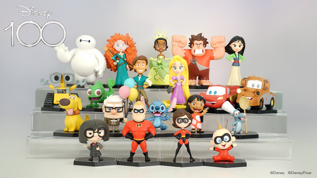 eStream、「Disney100 ミニフィギュアコレクション Vol.4」をファミリーマート、eStream Store、「Disney100 THE MARKET in福岡三越」他にて販売中！