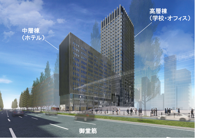 「ソラリア西鉄ホテル大阪本町（仮称）」2026年度冬開業予定