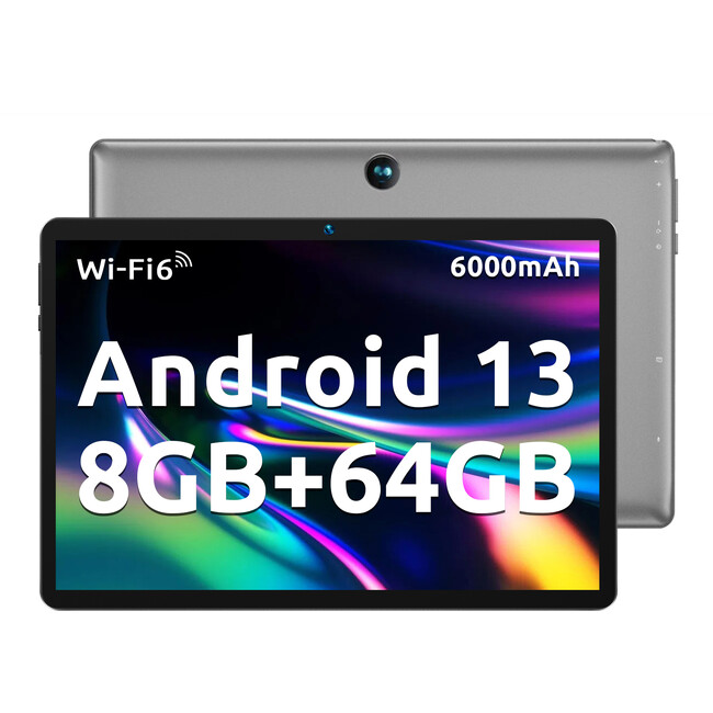 【史上最安値】特価9,990円!!一日だけ、Amazon Android 13 超高性能 2.0Ghz CPU搭載 8GB+64GBタブレットが超激安で販売中 !!