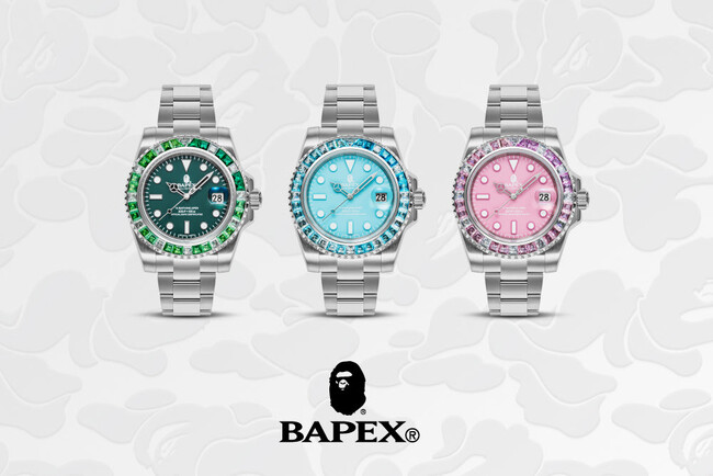 TYPE 1 BAPEX(R) CRYSTAL STONEに新色が登場