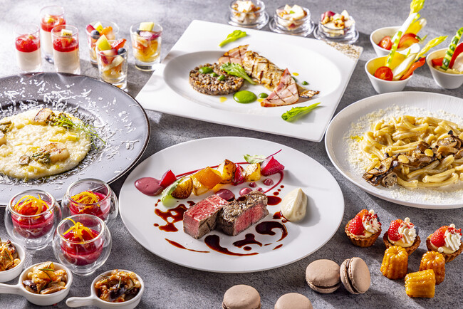 カービングステーション＆スペシャルプレート付き！この季節だけの美味しい特典が嬉しい、セミランチブッフェ「フェスティブ ヴィヴァーチェ」11月15日スタート！