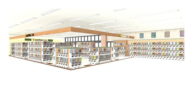 カプセルトイ専門店『gashacoco（ガシャココ）』のフランチャイズ店舗9号店　『gashacoco コーチャンフォーミュンヘン大橋』を11月17日(金)オープン！