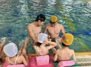 水泳の指導方法を実践の中で学ぶ