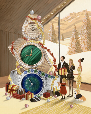 ピアジェのホリデーキャンペーン「PIAGET &YUKIKO NORITAKE」