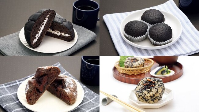 【ローソンストア100】ブラックフライデーにちなみ真っ黒なメロンパンや蒸しケーキなど「ブラック」な商品を新発売！
