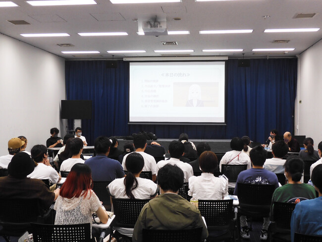AMGアニメーション学科 2023年度 1年次 前期「共同制作発表会」を実施