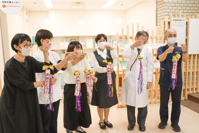茨城県産ヒノキ材を使用した院内の“温かな相談場所づくり”