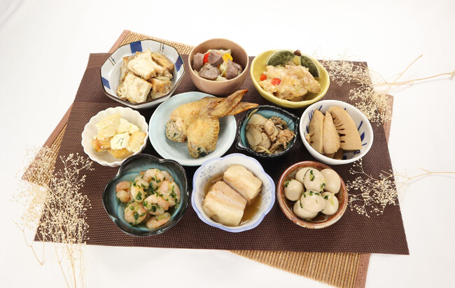 人気の「無添加 低糖質 惣菜セット」から、おつまみに特化した「無添加 低糖質 おつまみ惣菜10点セット」が新登場！