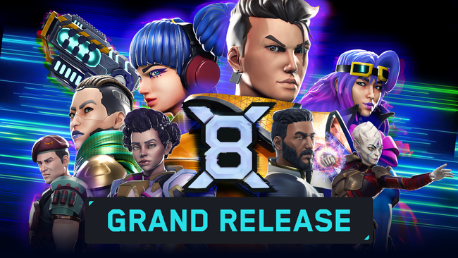 VRマルチプレイヒーローシューター『X8（エックスエイト）』Meta QuestおよびSteamにて正式サービスを開始！
