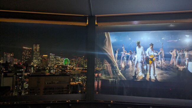 ゆず×横浜　コラボレーション　アンコール実施～横浜の夜景に映し出される、ゆずのミュージックビデオを上映～