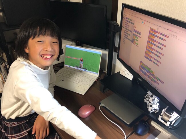 最優秀賞は小学4年生女子、工場見学の体験をマインクラフトで再現デジタネプログラミングコンテスト2023結果発表