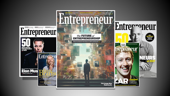 米国ビジネス誌「Entrepreneur」トップインタビュー記事掲載のお知らせ