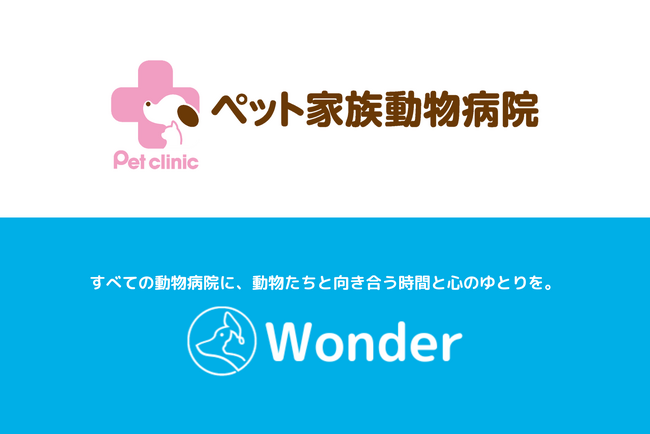 ペット家族動物病院グループ、8病院全てに動物病院向け予約管理システム『Wonder』を導入