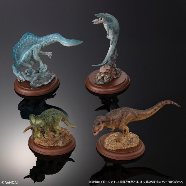 ＼ 恐竜の世界に迫る！新シリーズ登場 ／大人気「いきもの大図鑑」に恐竜のディスプレイフィギュアが新登場！