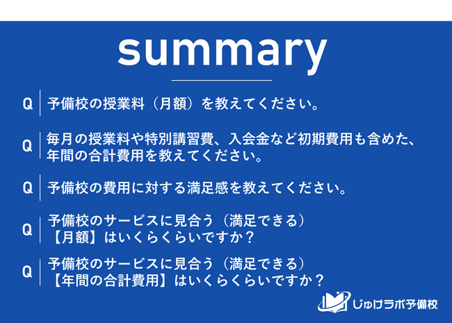 【調査レポート】浪人生の教育費、月額は5~10万円が多数派、一方年間では約3人に1人が100万円以上の支出