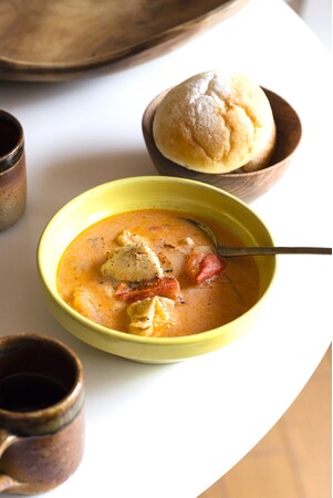 だしをとらず、市販のスープ顆粒を使わないのに、おいしいワケは？　食材の旨みを生かしてつくるスープの本が発売！