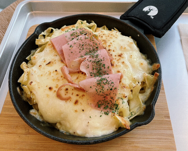 【Cafe NOCE】手打ちパスタやパスタグラタン、サンドイッチなど新メニュー続々！