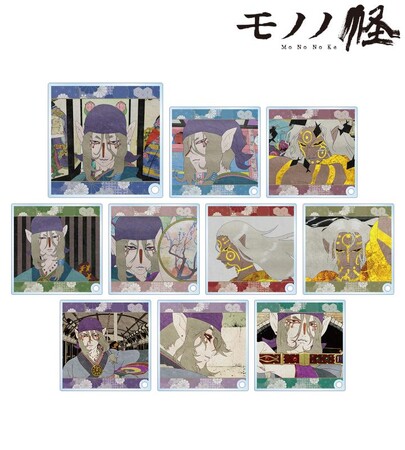 「モノノ怪」のトレーディング場面写アクリルスタンドパネル、トレーディング場面写和紙缶バッジ、天秤 パーカーなどの受注を開始！！アニメ・漫画のオリジナルグッズを販売する「AMNIBUS」にて