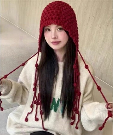 ＜Qoo10「ニット帽」販売数ランキング＞冬コーデにスイッチ！ニット帽の出番あご紐や耳カバー付きが人気