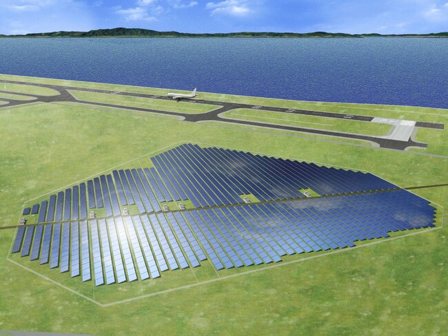太陽光発電施設「KIX・ITAMI Sora × Solar」誕生！