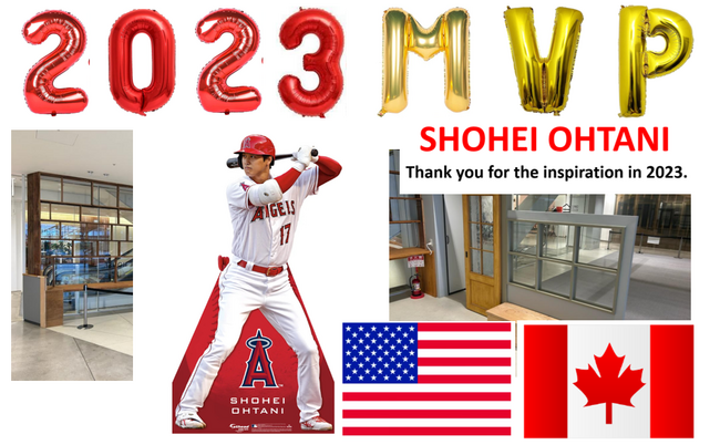 【祝】大谷翔平選手 MVP受賞を祝い Musium風Shopを期間限定で開設