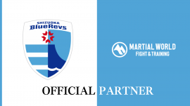 「静岡ブルーレヴズ」オフィシャルパートナー 「静岡ブルーレヴズ」オフィシャルパートナー