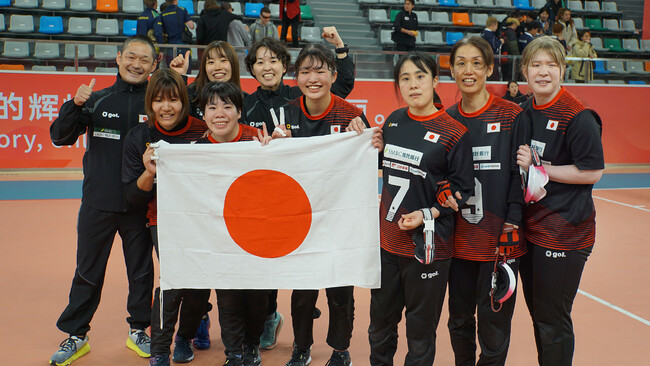 【速報】ゴールボール女子日本代表がパリ2024パラリンピック出場権を獲得