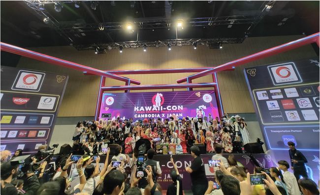 来場者数7,000人を記録！イオンモールカンボジアで初開催の「KAWAII-CON」が閉幕！ジャパニーズPOPカルチャーを伝えるステージに会場は大盛況！
