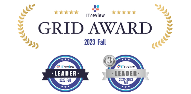 勤怠管理システム「KING OF TIME」が「ITreview Grid Award」にて最高位の「Leader」を18期連続受賞