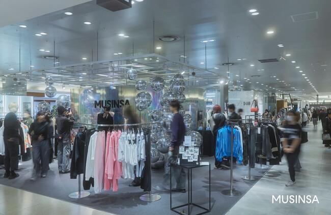 MUSINSAが大阪・阪急うめだ本店でのポップアップストアを大盛況のうち終了