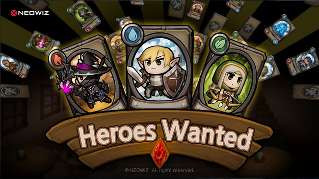 【NEOWIZ　プレスリリース】PC向け新作ゲーム『Heroes Wanted』Steamからアリーアクセスバージョンを本日リリース！