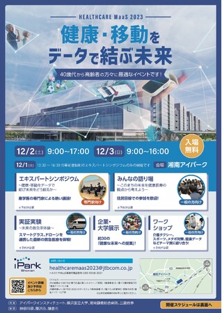 12月2日（土）「スポーツコミュニティを軸とした健康について、ウェアラブルデバイスのデータから考えてみよう」ワークショップ開催のお知らせ