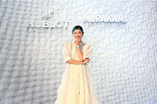山田優が来場「 HUBLOT SAPPHIRE NIGHT イベント」