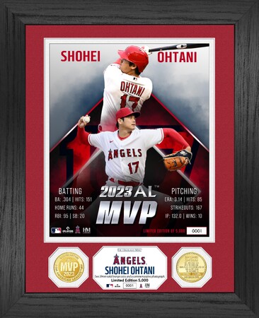 ロサンゼルス・エンジェルス大谷翔平選手　ア・リーグMVP受賞記念商品
