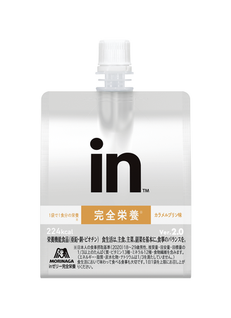 1袋で1日に必要な栄養の1/3が摂れる※1　「ｉｎゼリー　完全栄養」11月28日（火）よりパワーアップして再登場！