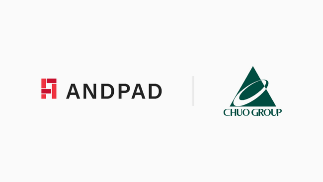 アンドパッド、中央グループと協業
