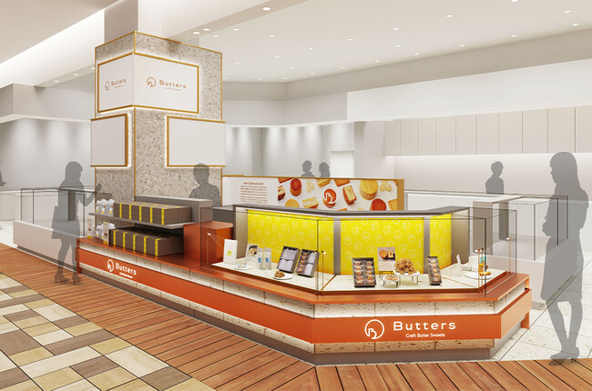 クラフトスイーツブランド「Butters」、関西のトレンド発信地「ルクア大阪」に新しく誕生する「スイーツゾーン」に常設店をオープン。
