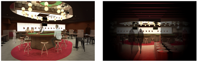 お台場の商業施設「デックス東京ビーチ」の従業員休憩室がリニューアル「ODAIBA ENTAME LOUNGE」が2023年12月1日より運用開始