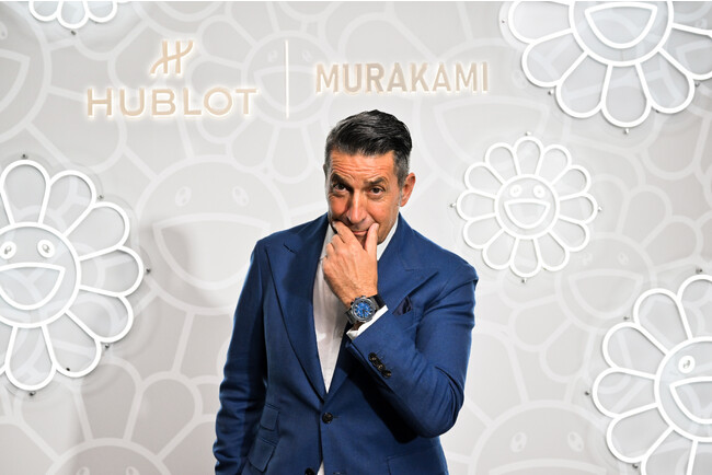 パンツェッタ・ジローラモが来場「 HUBLOT SAPPHIRE NIGHT イベント」